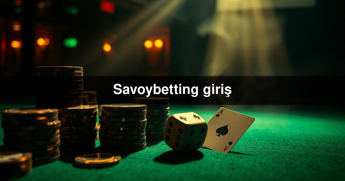 Savoybetting giriş